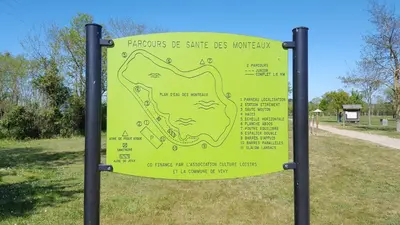 Plan de l'établissement Tipi Cheyenne des monteaux