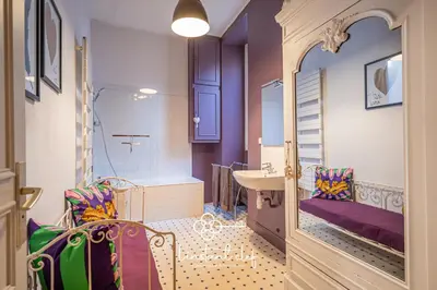 Salle de bains dans l'établissement Votre cocon 5 étoiles en plein centre du Mans