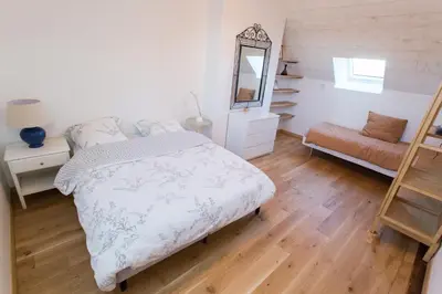 Un ou plusieurs lits dans un hébergement de l'établissement Le Gîte de la Coulonnière, 5km de Beauval