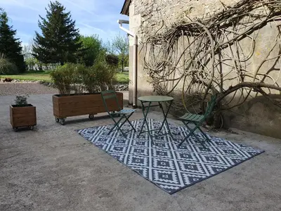 Jardin de l'établissement Au Domaine du Bois Joubert