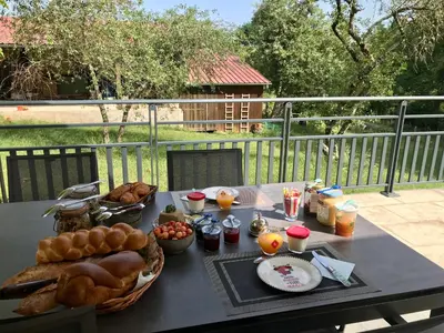 Nourriture dans la maison d'hôtes ou à proximité