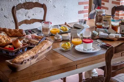 Nourriture dans la maison d'hôtes ou à proximité
