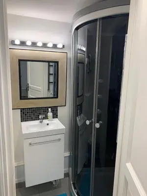 Salle de bains dans l'établissement Studio cœur de ville