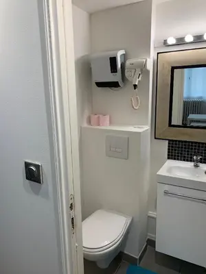 Salle de bains dans l'établissement Studio cœur de ville