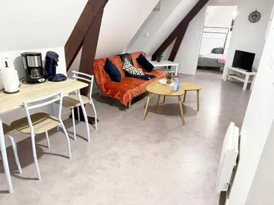 Coin salon dans l'établissement Escale 51