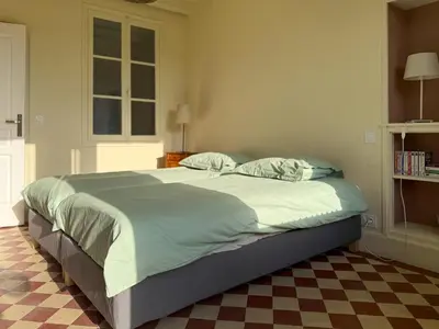 Un ou plusieurs lits dans un hébergement de l'établissement Le gîte de la Roche