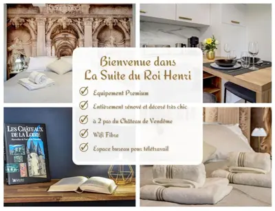 Plan de l'établissement La Suite du Roi Henri