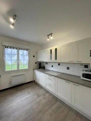 Cuisine ou kitchenette dans l'établissement Maison des Rêves de Loire