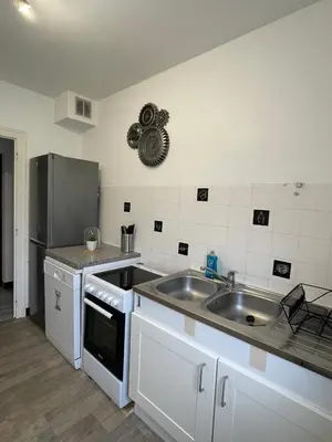 Cuisine ou kitchenette dans l'établissement Maison des Rêves de Loire