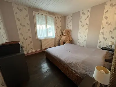 Un ou plusieurs lits dans un hébergement de l'établissement Escapade idéale avec Jardin - 5 min du circuit des 24H - L'Instant Clef