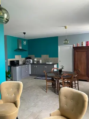 Cuisine ou kitchenette dans l'établissement Appartement RICHELIEU