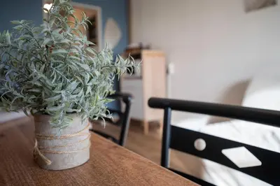 Un ou plusieurs lits dans un hébergement de l'établissement Mont'bistro
