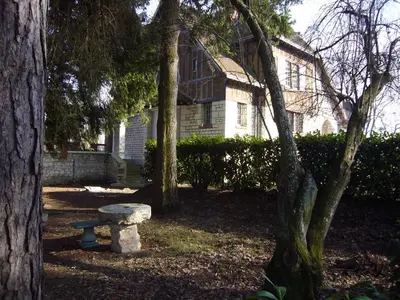 Jardin de l'établissement Le Manoir du coeur volant B&B