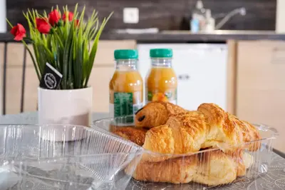 Nourriture dans l'appartement ou à proximité