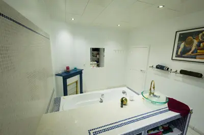 Salle de bains dans l'établissement Charmant studio
