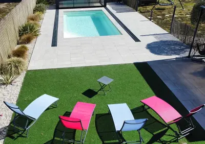 Piscine de l'établissement Gîte à la campagne 2 ou située à proximité