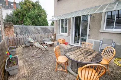 Terrasse ou espace extérieur de l'établissement Le 54 - Tours
