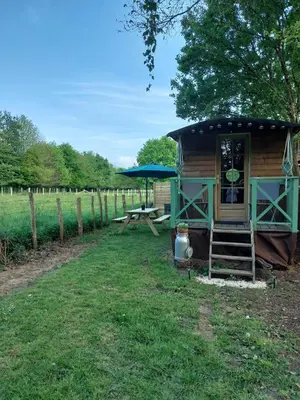 Jardin de l'établissement La 24h Roulotte