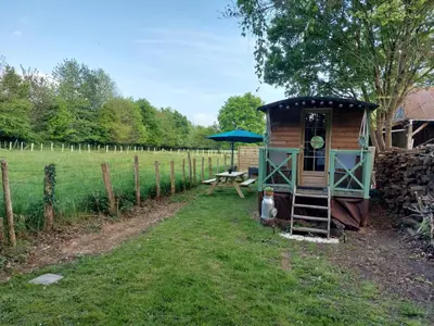 Jardin de l'établissement La 24h Roulotte