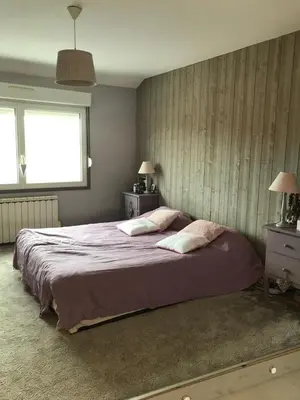 Un ou plusieurs lits dans un hébergement de l'établissement home sweet home
