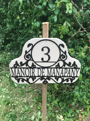 Certificat, récompense, panneau ou autre document affiché dans l'établissement Manoir de Manapany