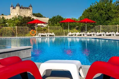 Piscine de l'établissement Camping L'Île d'Offard ou située à proximité