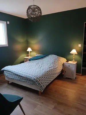 Un ou plusieurs lits dans un hébergement de l'établissement Maison a 12 mn du circuit des 24h