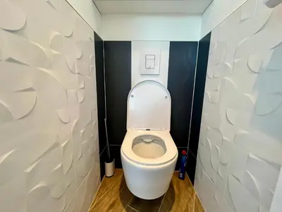 Salle de bains dans l'établissement Studio climatisé face Loire et château le 4-5
