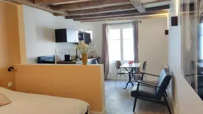 Télévision ou salle de divertissement dans l'établissement Cœur de Chinon, tout confort !