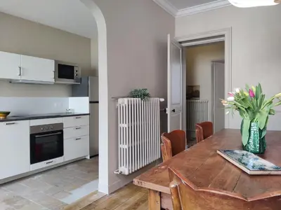 Cuisine ou kitchenette dans l'établissement Les Maisons d'Amboise