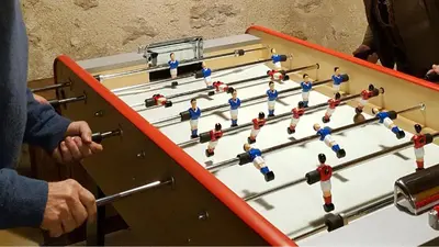 Salle de jeux dans l'établissement gite au jardin de grand-père