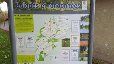 Plan de l'établissement gite au jardin de grand-père