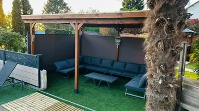 Jardin de l'établissement La Régence Ch 2