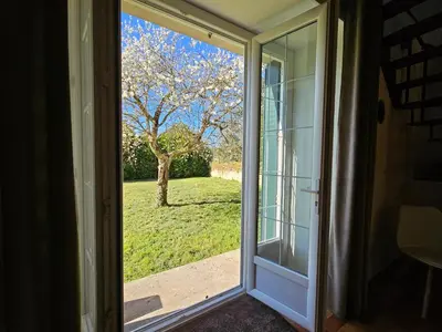 Jardin de l'établissement Gîte du Magnolia