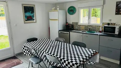 Cuisine ou kitchenette dans l'établissement La Régence Ch 3