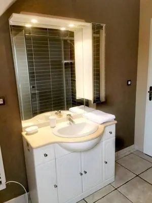 Salle de bains dans l'établissement Chez Elle