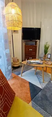Télévision ou salle de divertissement dans l'établissement Gîte La Petite Lochoise