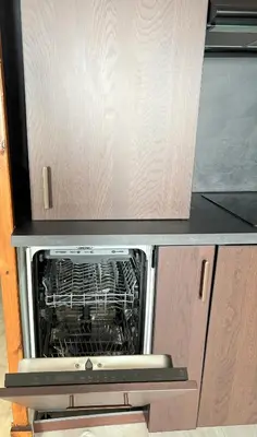 Cuisine ou kitchenette dans l'établissement Gîte de Linéa Centre de Loches