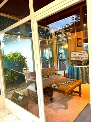 Coin salon dans l'établissement Studio avec Balcon et vue - Proche ZOO DE BEAUVAL