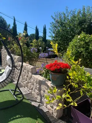 Jardin de l'établissement La Régence Ch 1