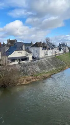 Vue sur la rivière ou le fleuve situé(e) à proximité de la maison de vacances