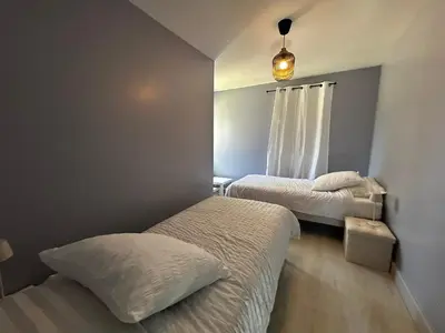 Plan de l'établissement Gîte d'exception à Lésigny avec piscine couverte - FR-1-541-167