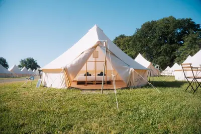 Jardin de l'établissement Silver - Glamping