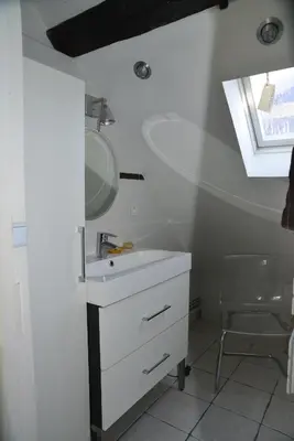 Salle de bains dans l'établissement Tours hypercentre - Vieux Tours