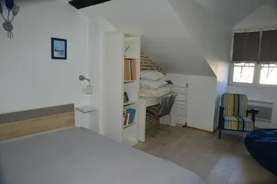 Un ou plusieurs lits dans un hébergement de l'établissement Tours hypercentre - Vieux Tours