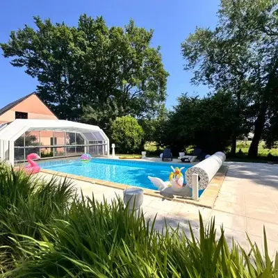 Villa Nausicaa - Circuit des 24h du Mans - Piscine