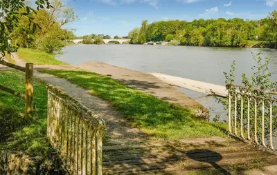 Vue sur la rivière ou le fleuve situé(e) à proximité de la maison de vacances