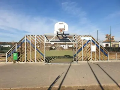 Plan de l'établissement Joli mobilhome 7 places, 3 chambres Blois Amboise Piscine