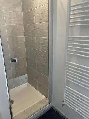 Salle de bains dans l'établissement gîte Ludivine