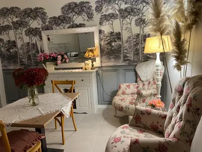 Coin salon dans l'établissement La petite maison